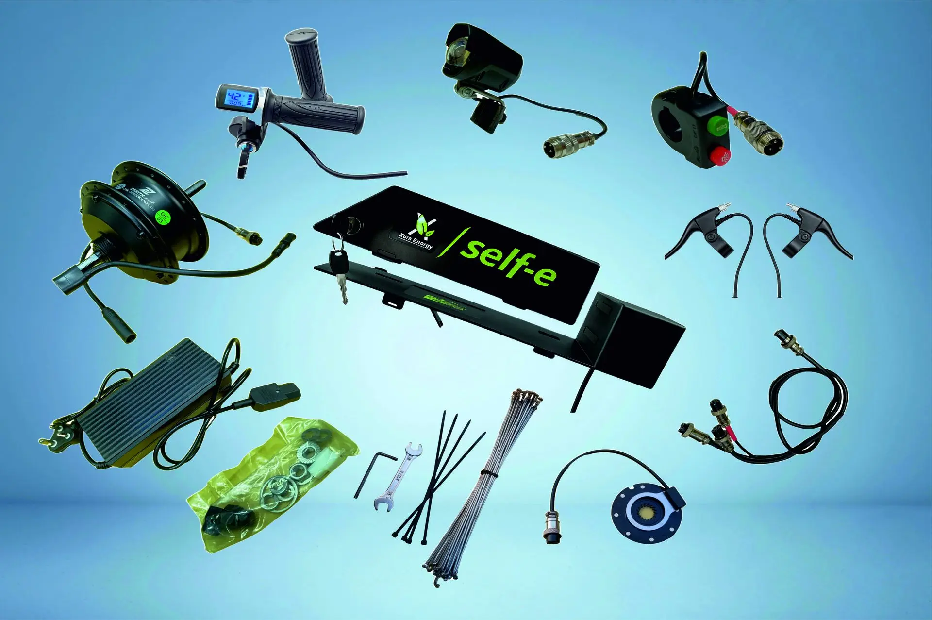 High performance electric cycle convertion kit