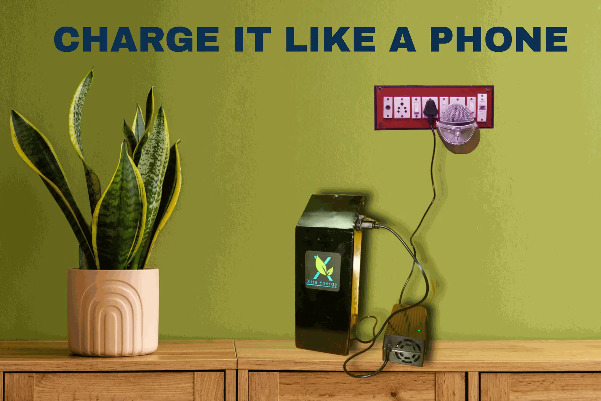 Detachable battery charging